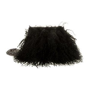 BALMAIN Fur Crossbody Bag